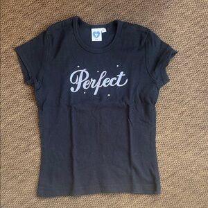 Next Era Black Graphic 'Perfect' Short Sleeve Tee